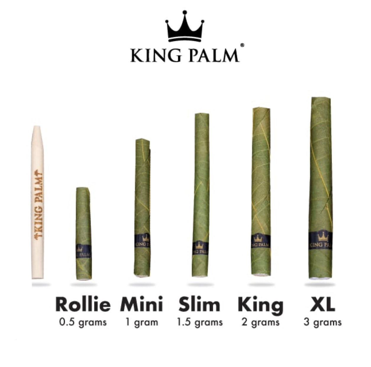 King Palm Single Rolls